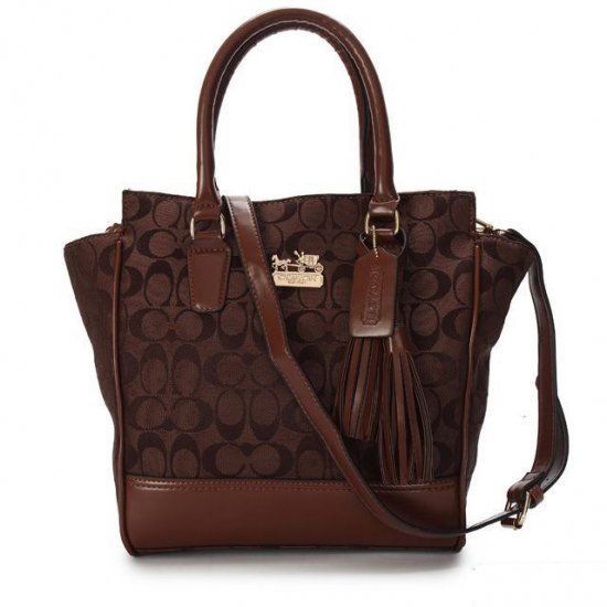 Coach Legacy Tanner In Signature Small Coffee Crossbody Bags AAC - Click Image to Close